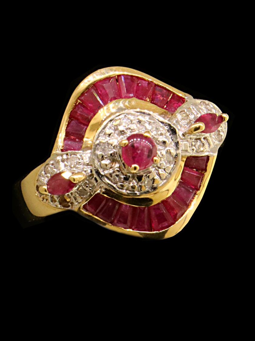 14K Yellow Gold Diamond Ring – 31879 image 2 of 2