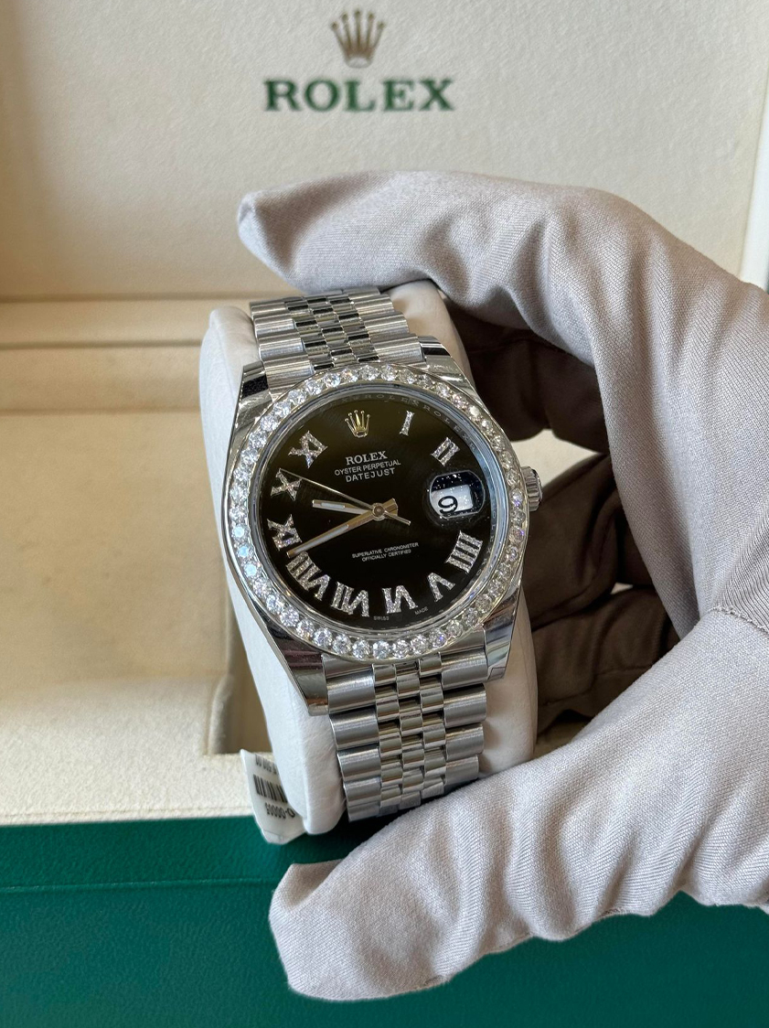 41mm Datejust Black Dial