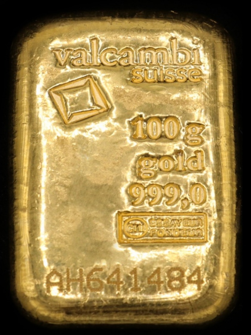 100 gram Gold Bar