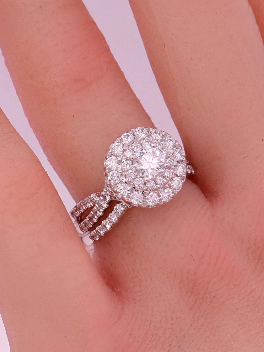 14K White Gold Diamond Bridal – SW10102