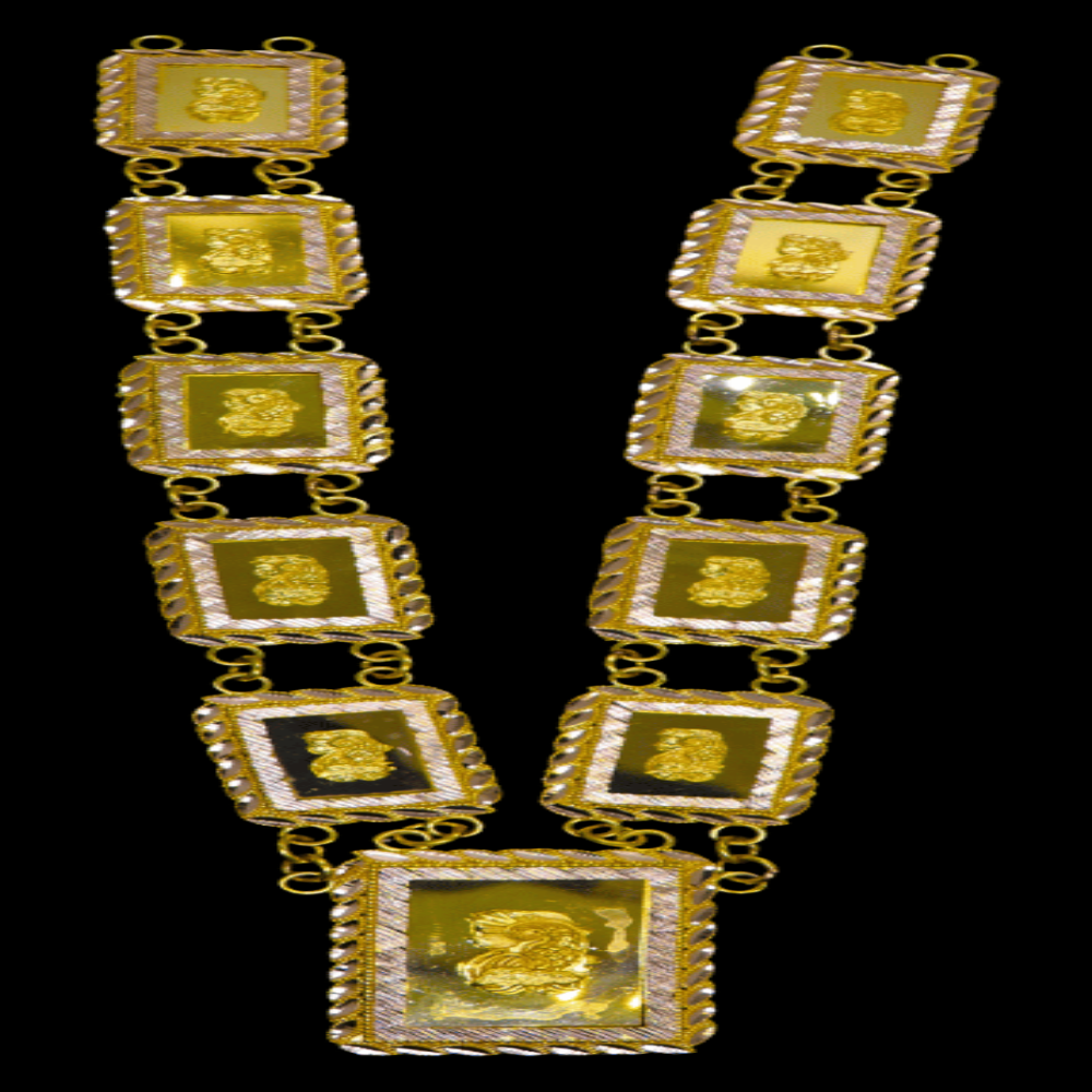 21K Gold Signature Long Necklace - SW31838