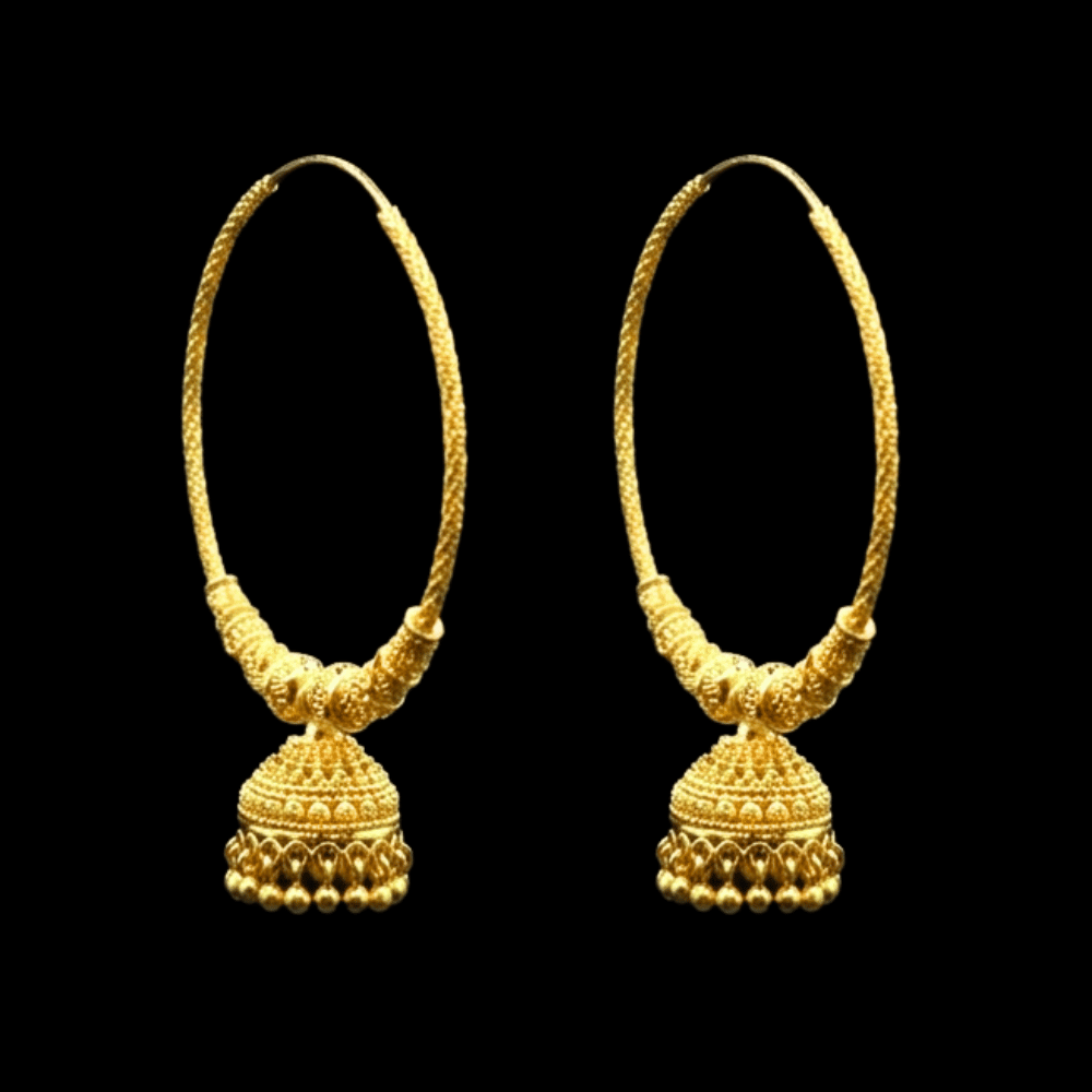 22K Gold Earrings – SD32236