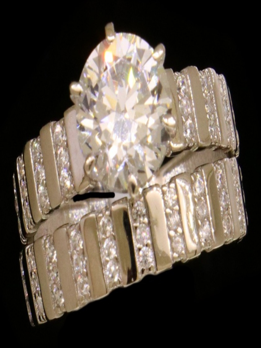 18K Gold Bridal Set