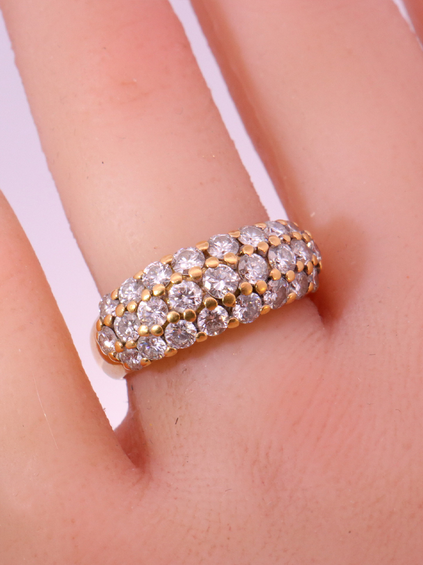 14K Yellow Gold Diamond Ring – SW14070