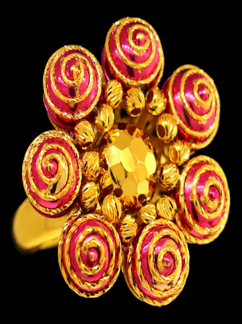 21K Gold D'HAB Ring