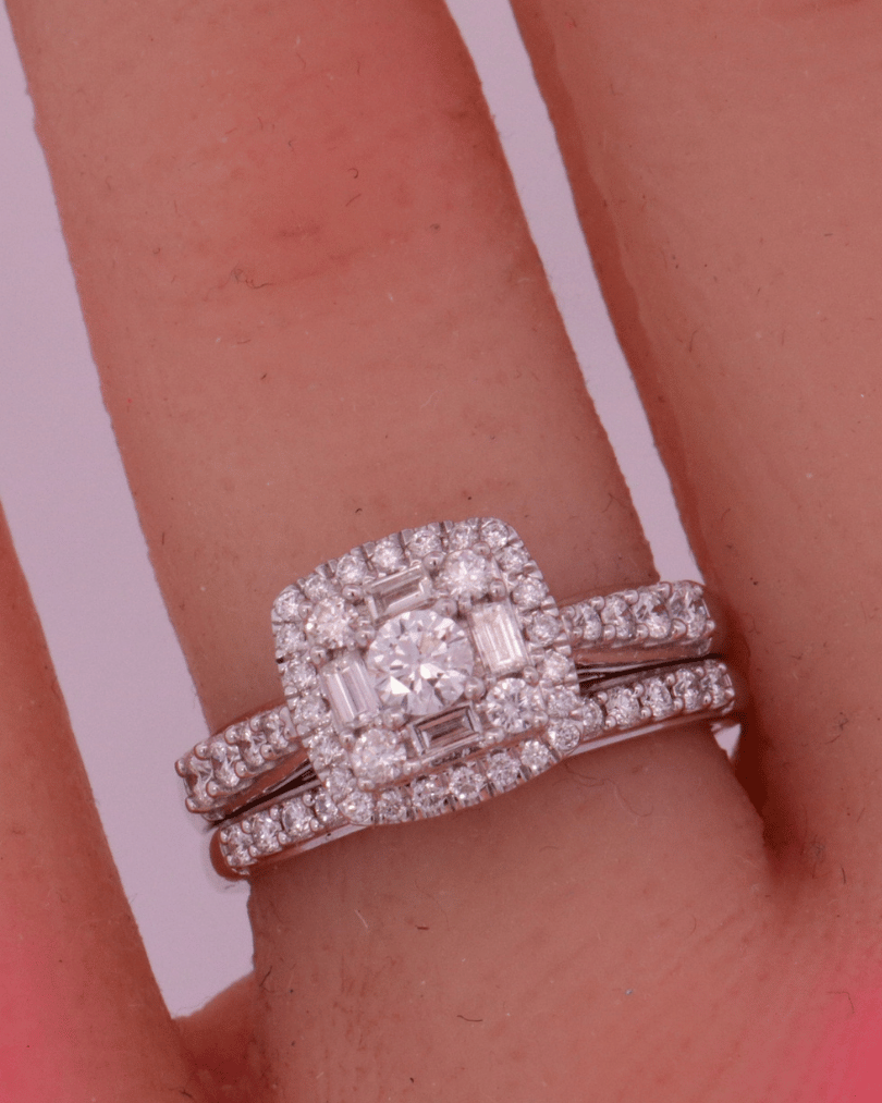Diamond Bridal Set