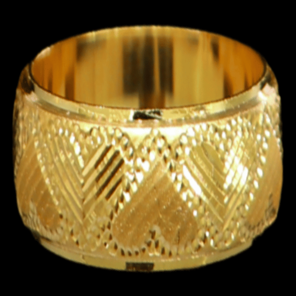 21K Gold Engagement Band Size 7 - SW32905