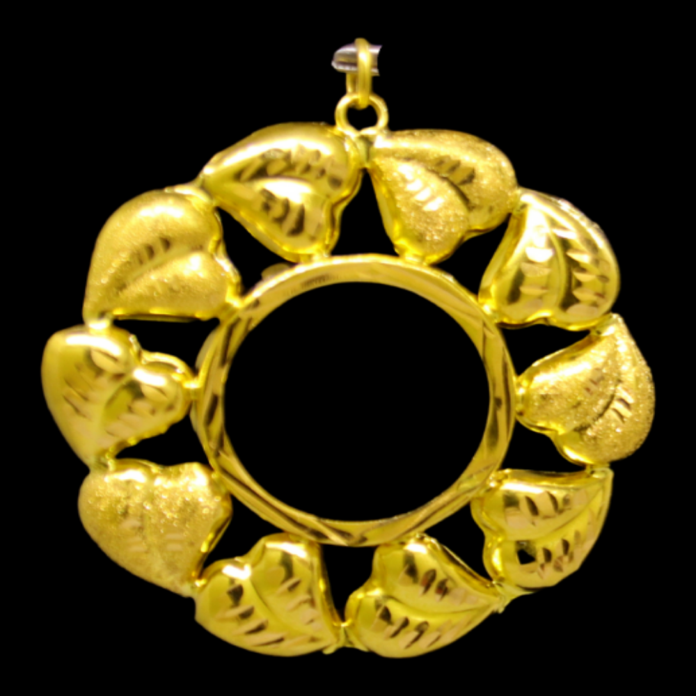 21K Gold Coin Frame
