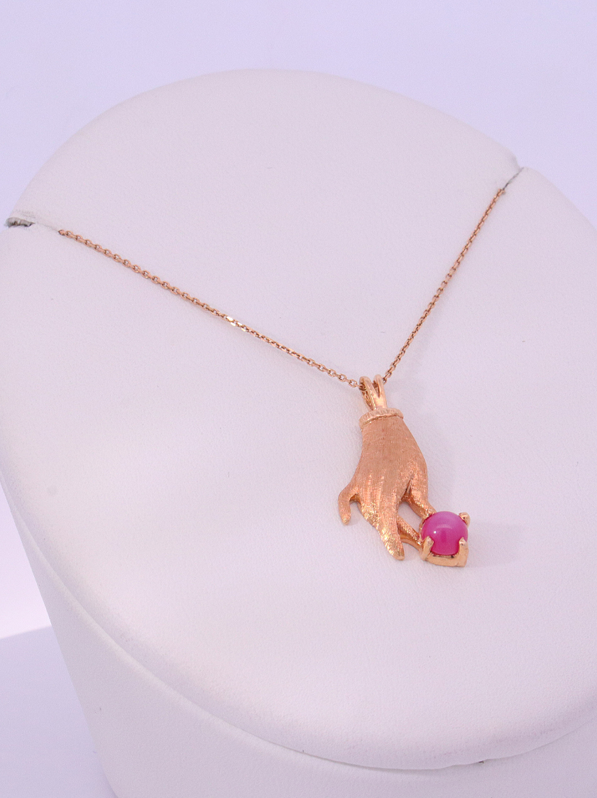 14K Yellow Gold Diamond Necklace – SW20364