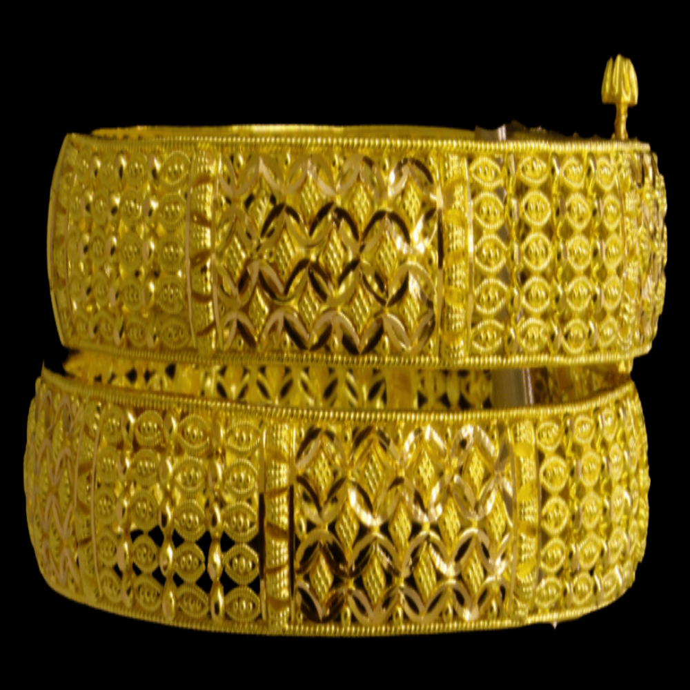 22K Gold Bangle Bracelet