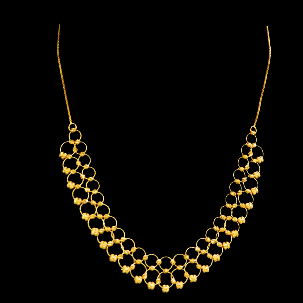 22K Short Gold Necklace – SW33453