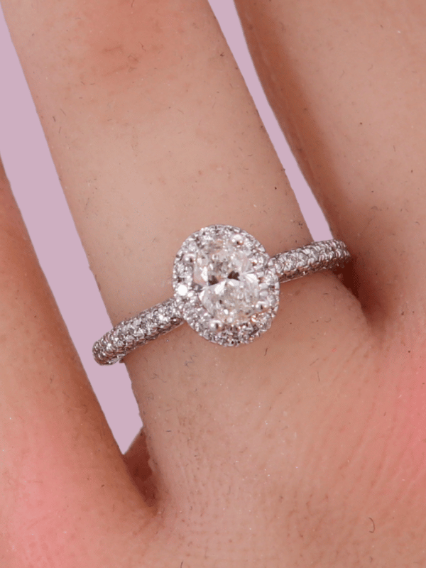 14K White Gold – Size 12 1/2 – SW30644