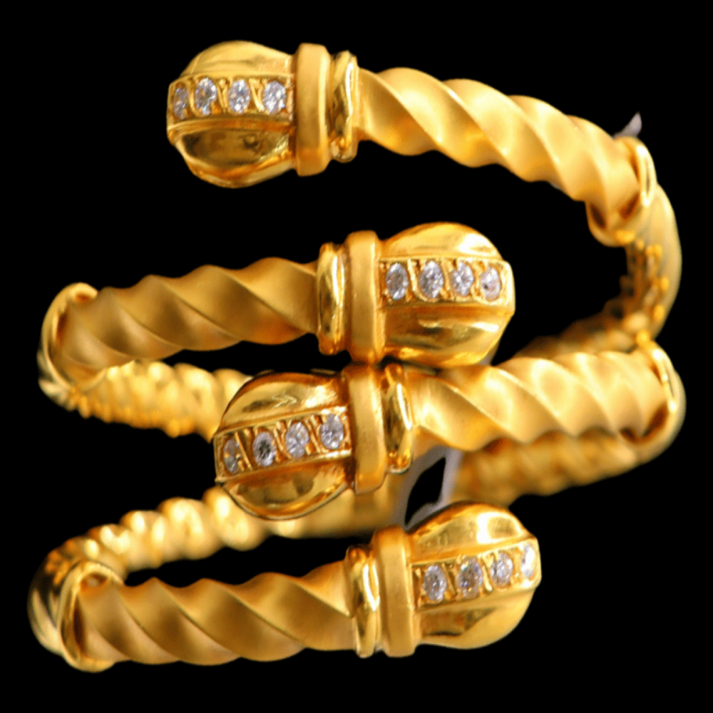 21K Bangle Bracelet