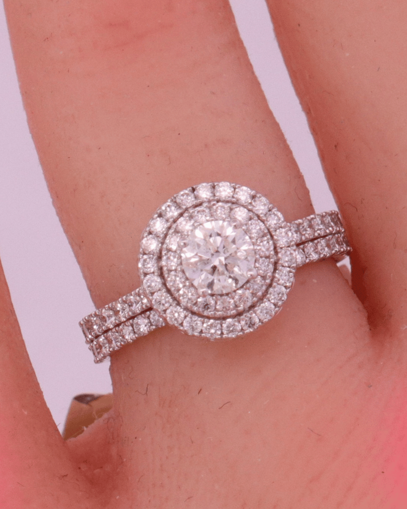 14K White Gold – Size 9 1/2 – SW22601