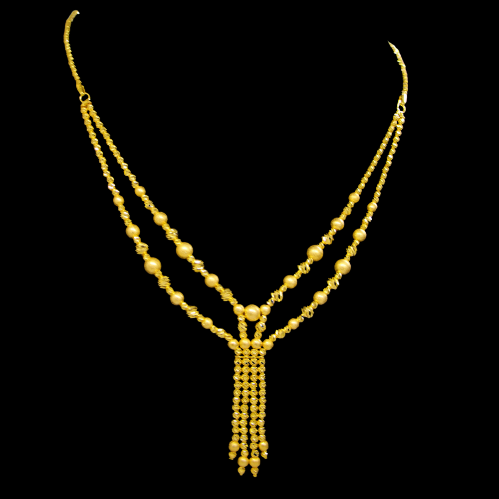 21K Short Gold Necklace – SW27169