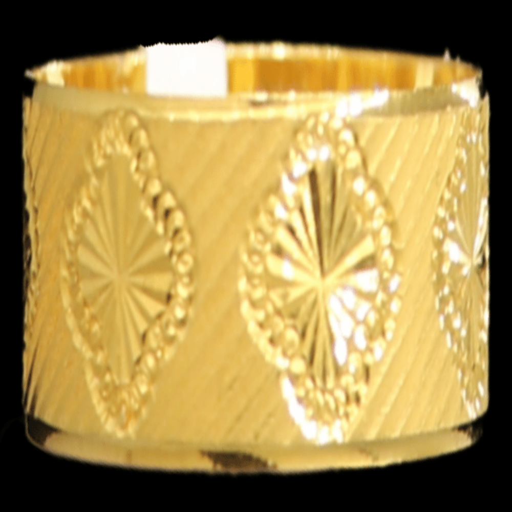 21K Gold Engagement Band Size 5.25 - SW30723