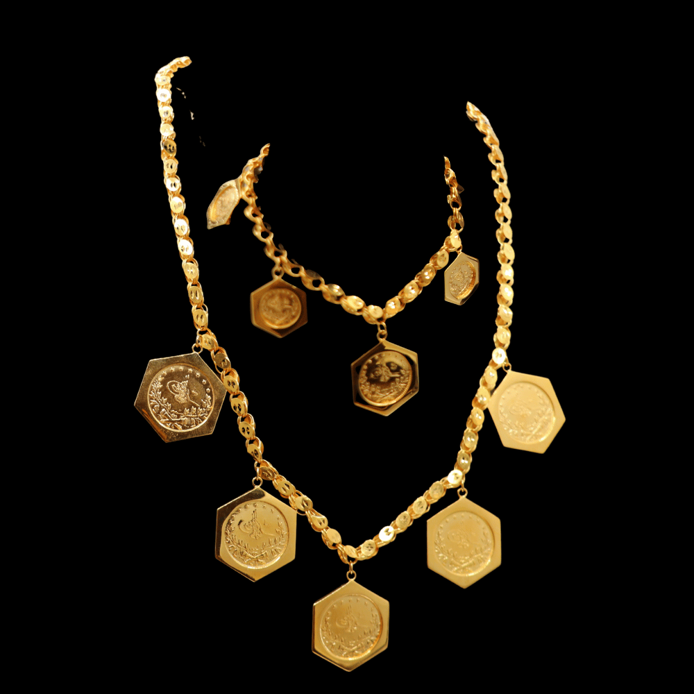 21K Short Necklace Set – SB30781