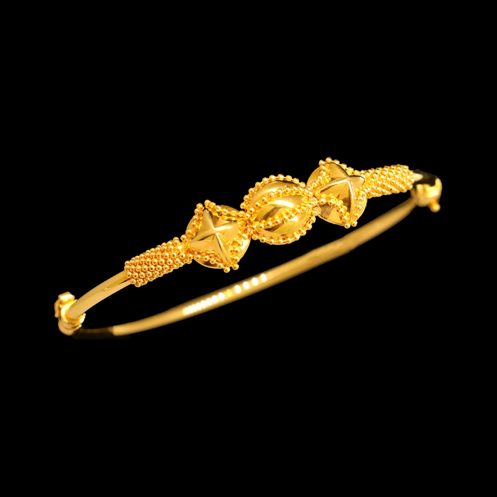 21K Gold Bangle Bracelet – SW16741
