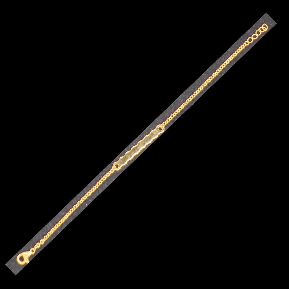 21K Gold Baby Bracelet