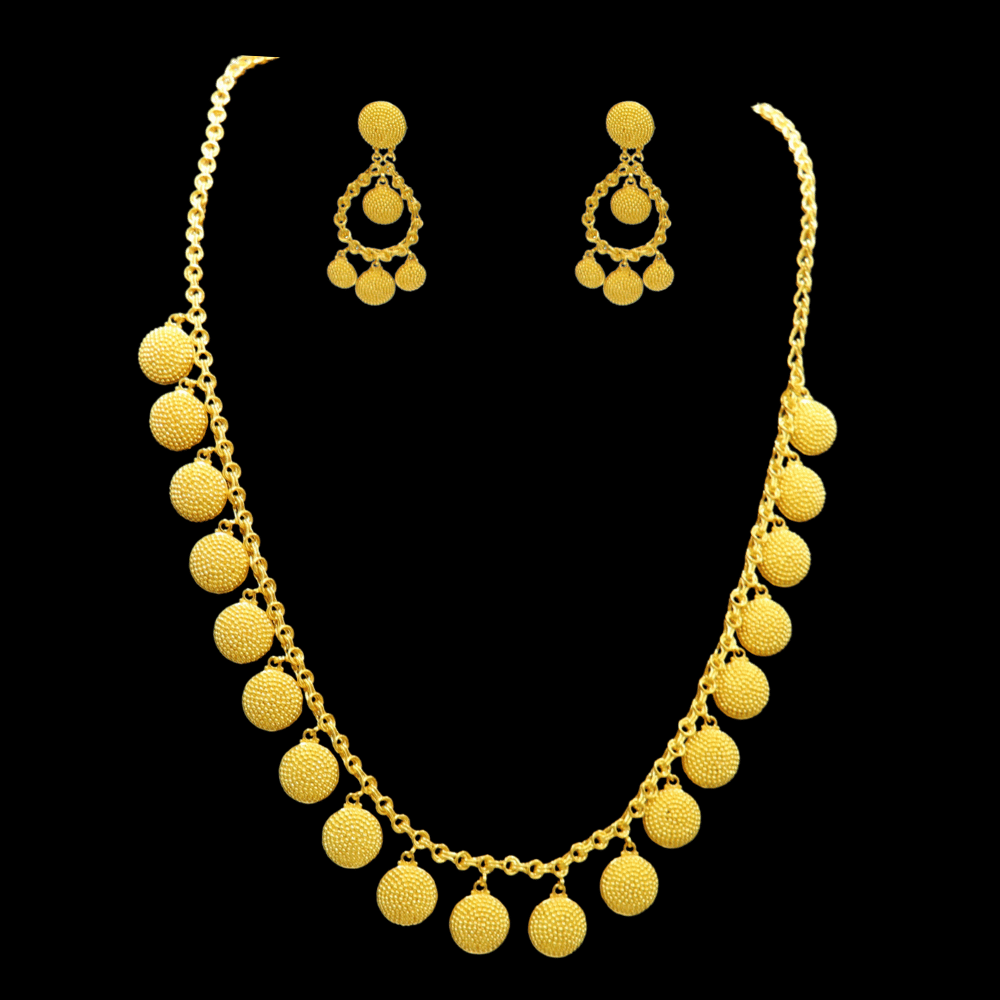22K Short Necklace Set – SB30792