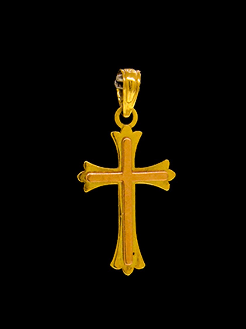 10K Gold Christian Pendant - SW11844