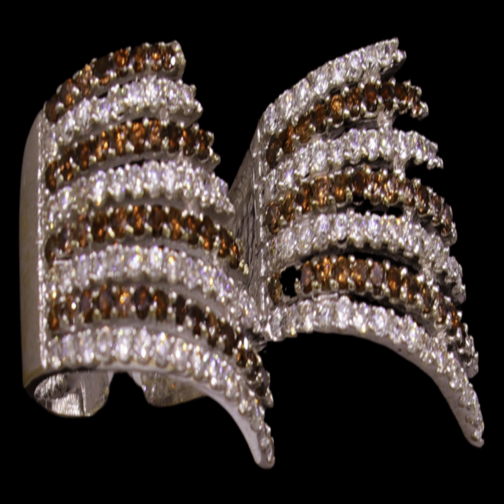 18K White Gold Ring
