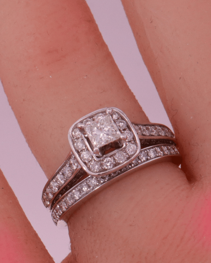 Diamond Bridal Set