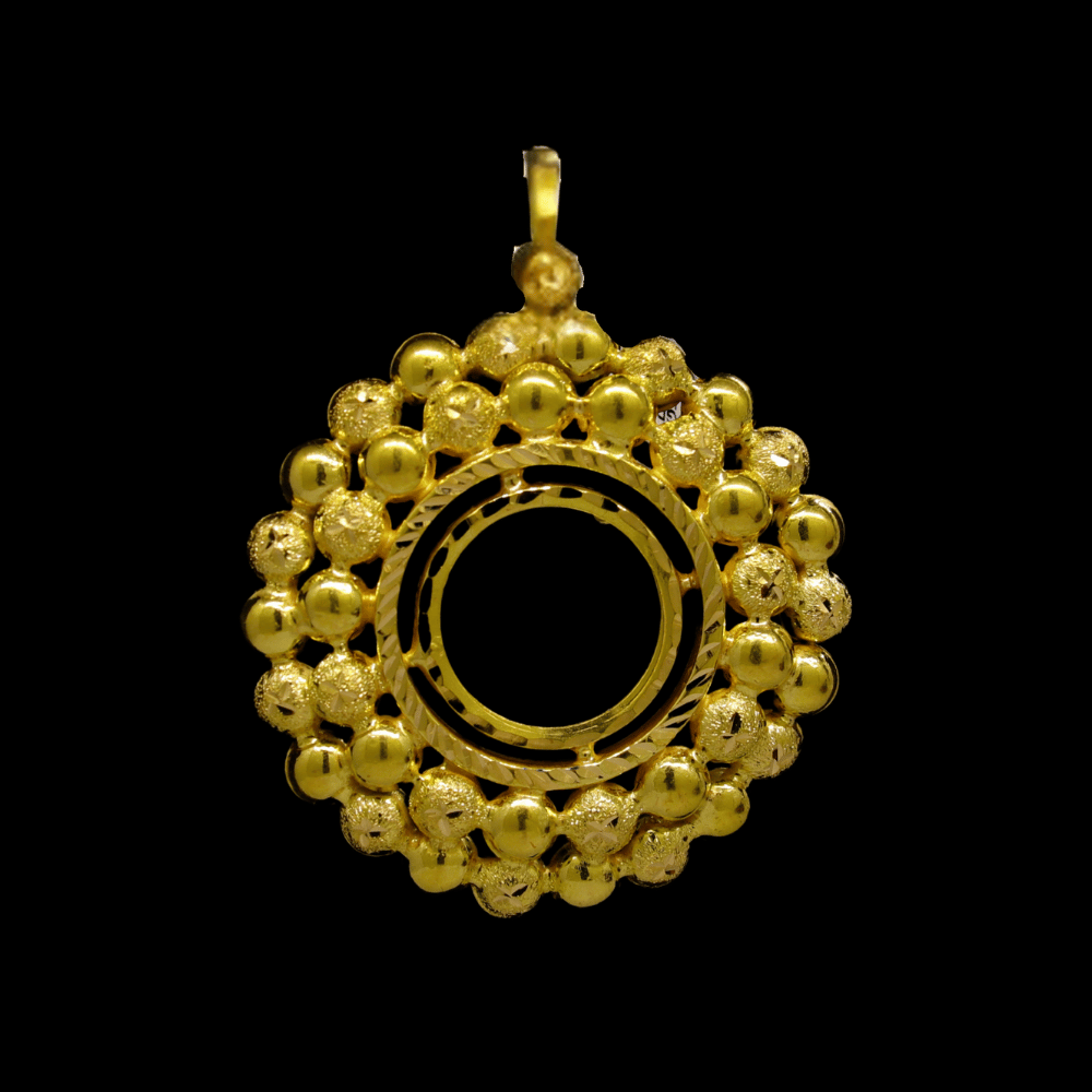 21K Gold Coin Frame