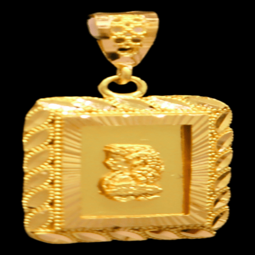 21K Gold Pendant