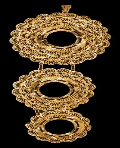 21K Gold Coin Frame – 25127