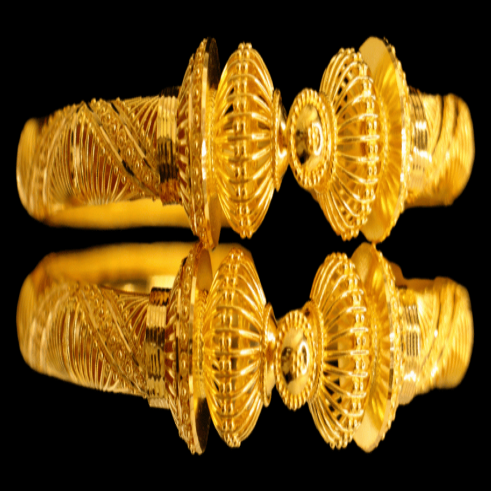 22K Gold Bangle Bracelet