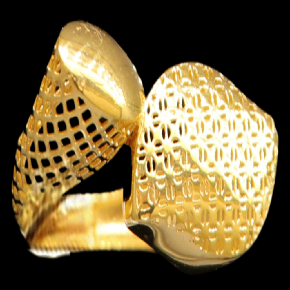 21K Yellow Gold Ring – Size 10 – SW33024
