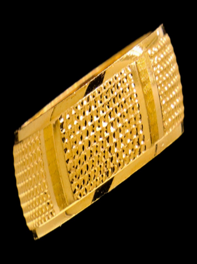 21K Gold Wedding Band Size 7 - SW12362