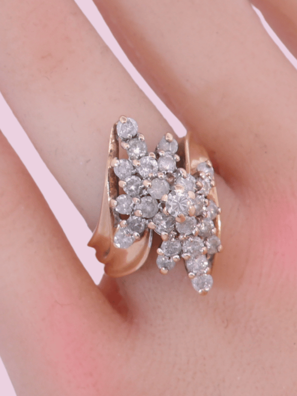 10K Yellow Gold Diamond Ring - SW30670, 5