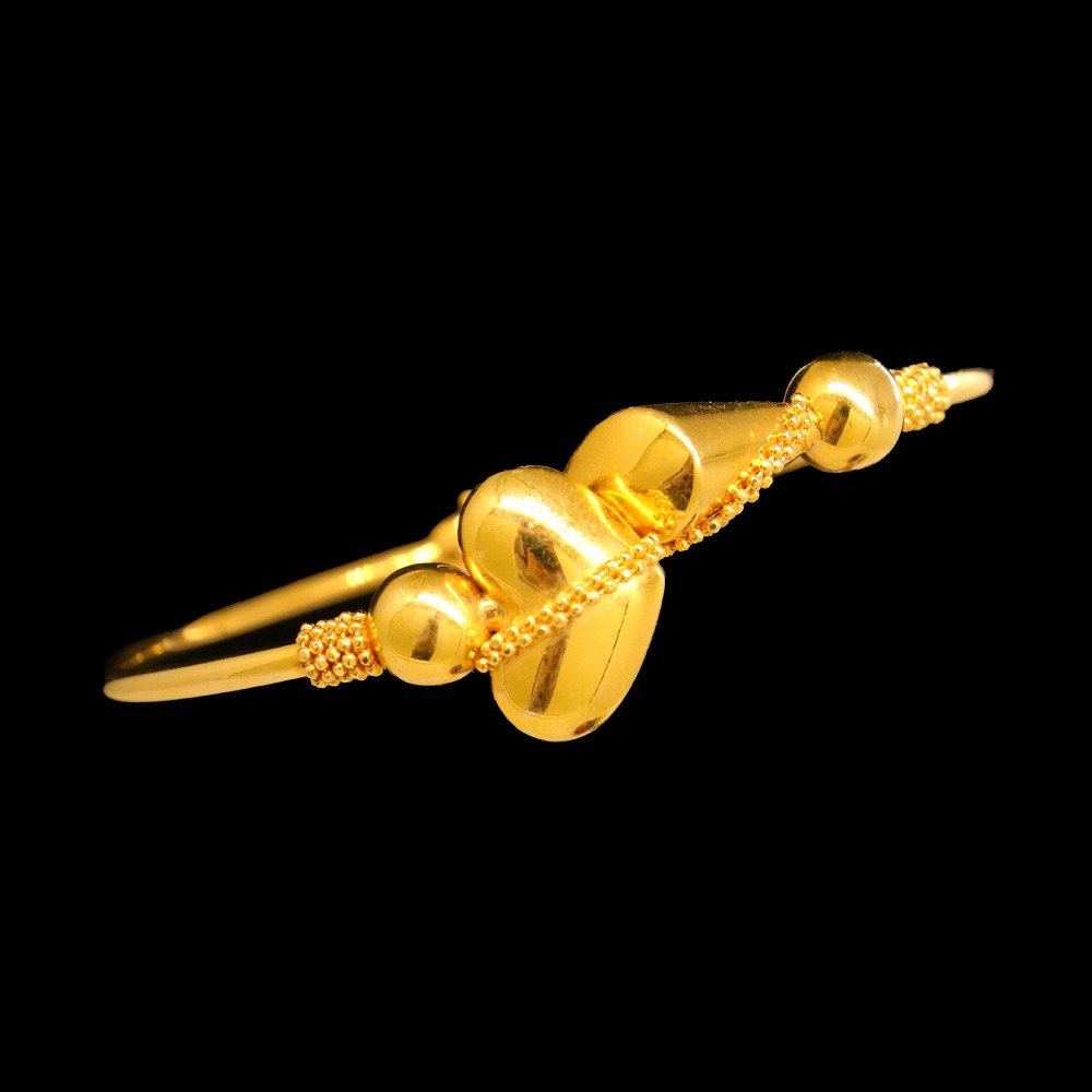 21k Gold Bangle Bracelet