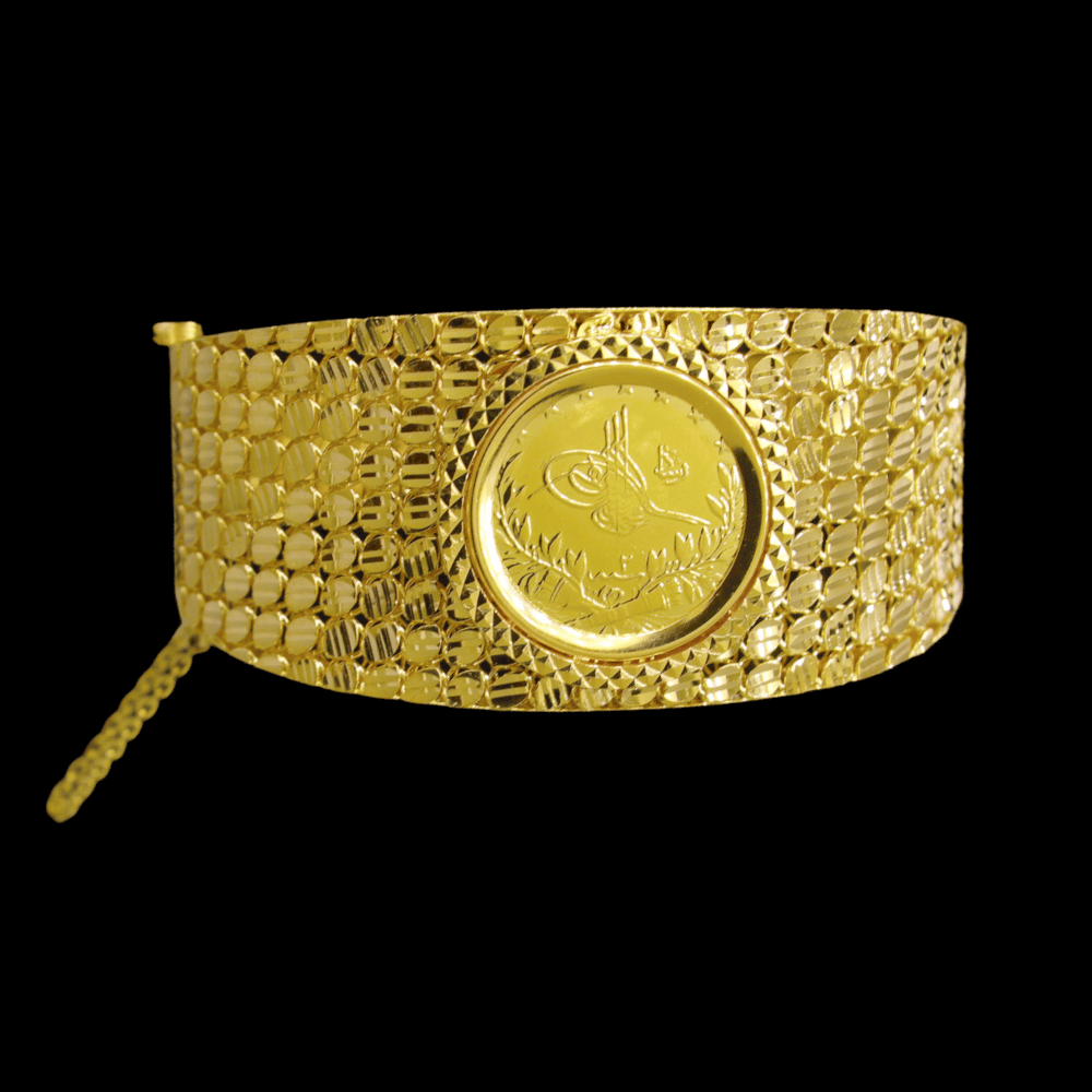 21K Gold Bangle Bracelet – SW29835