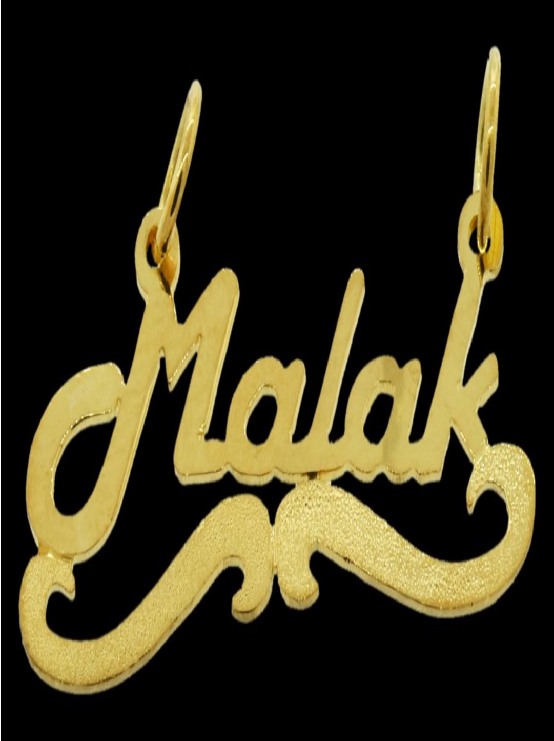 21K Personalized Nameplate Necklace – 1985