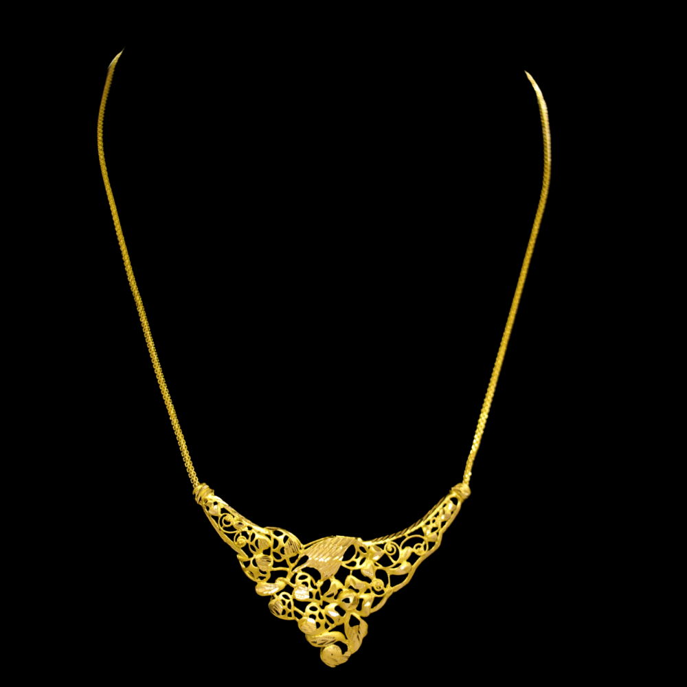 22K Short Gold Necklace – SW30567