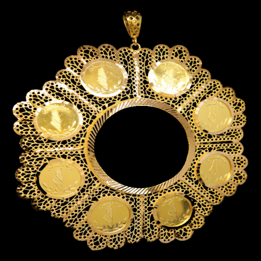 21K Gold Mokhamas Frame