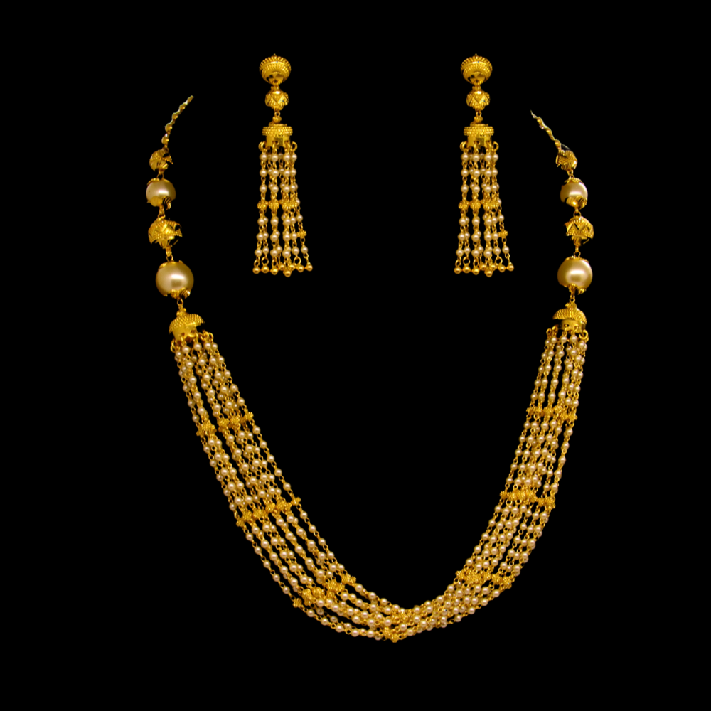 22K Gold Necklace Set