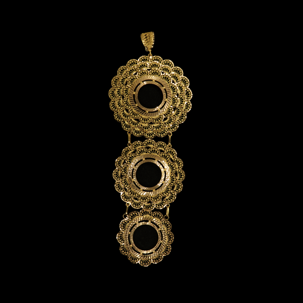 21K Gold Coin Frame