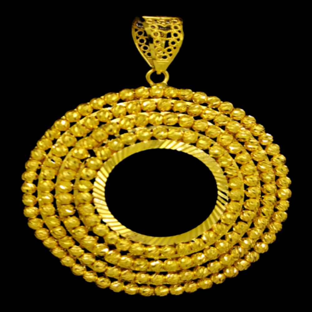 21K Gold Coin Frame