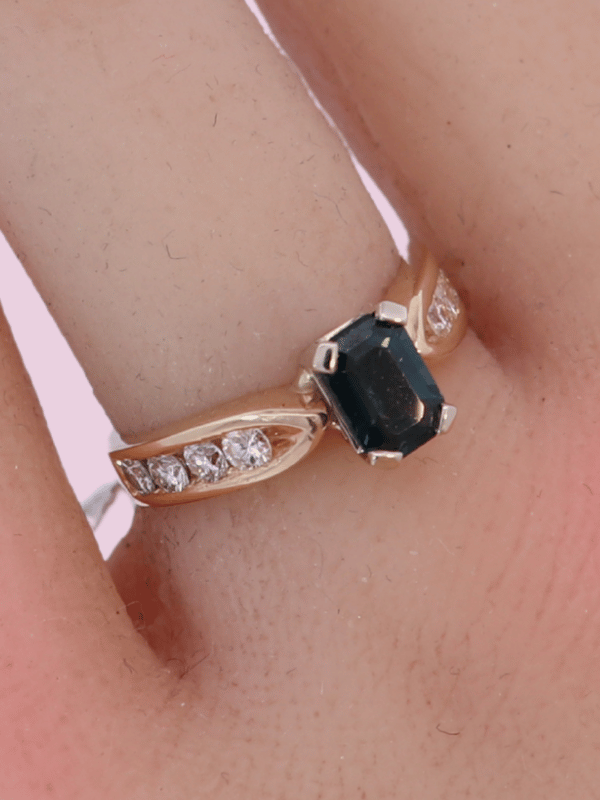 14K Yellow Gold Diamond Ring - SW30623, 10