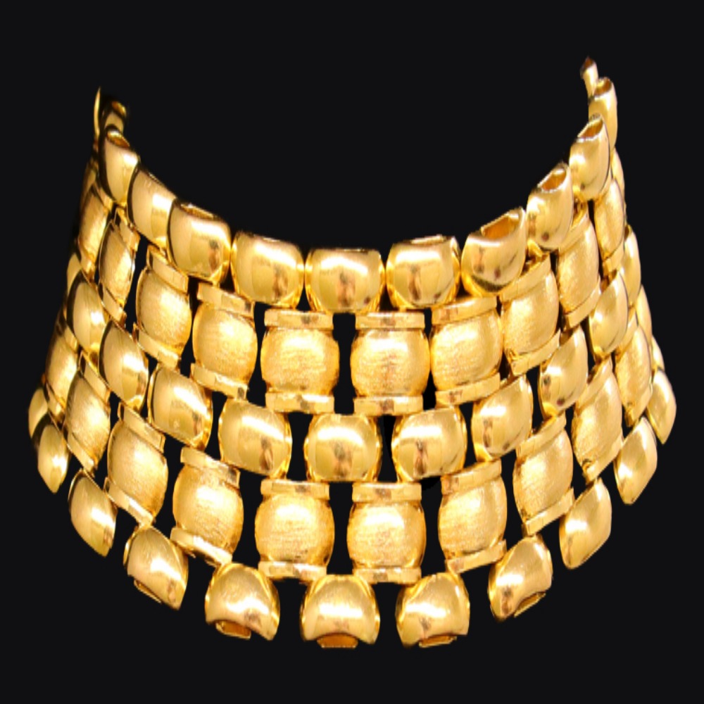 21K Gold Bangle Bracelet