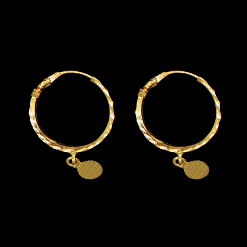 22K Gold Earrings – SW33480