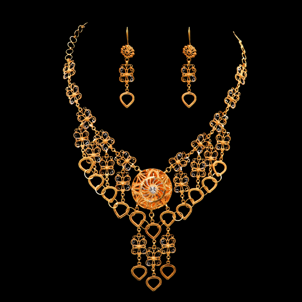 21K Short Necklace Set – SD31980
