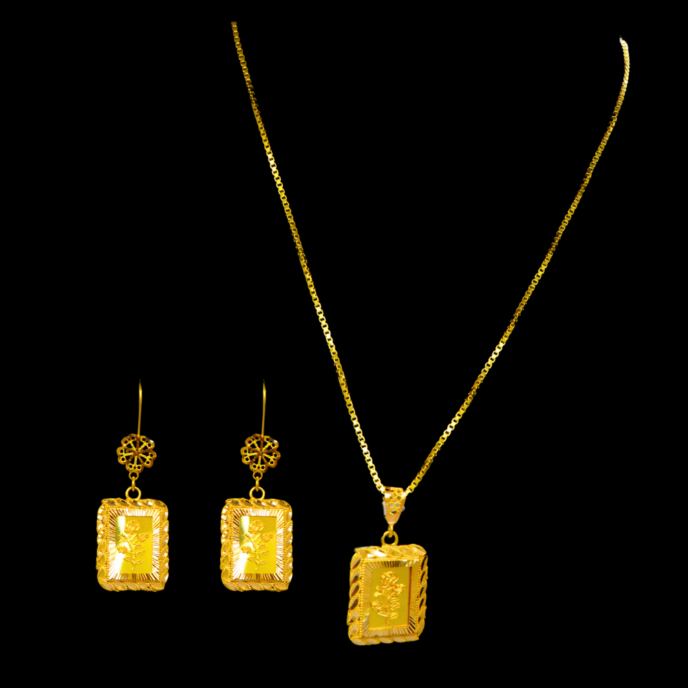 21K Short Necklace Set – SW32943