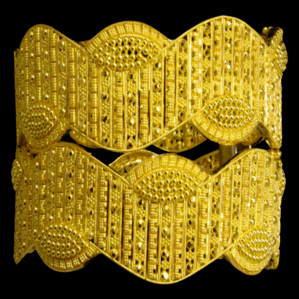 22K Gold Bangle Bracelet