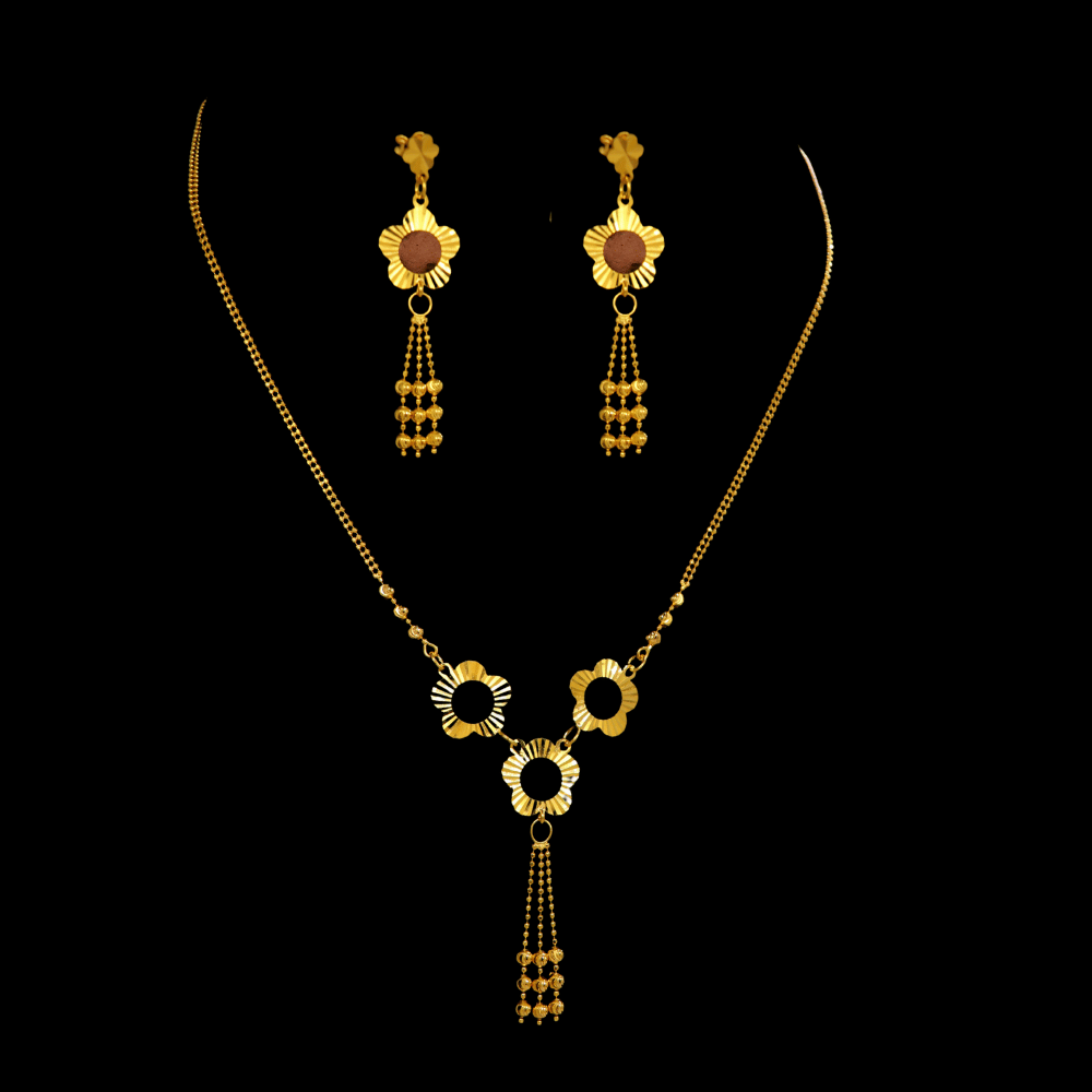 22K Short Necklace Set – SW32039