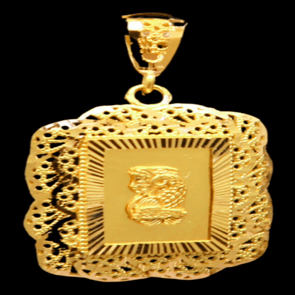 21K Gold Pendant